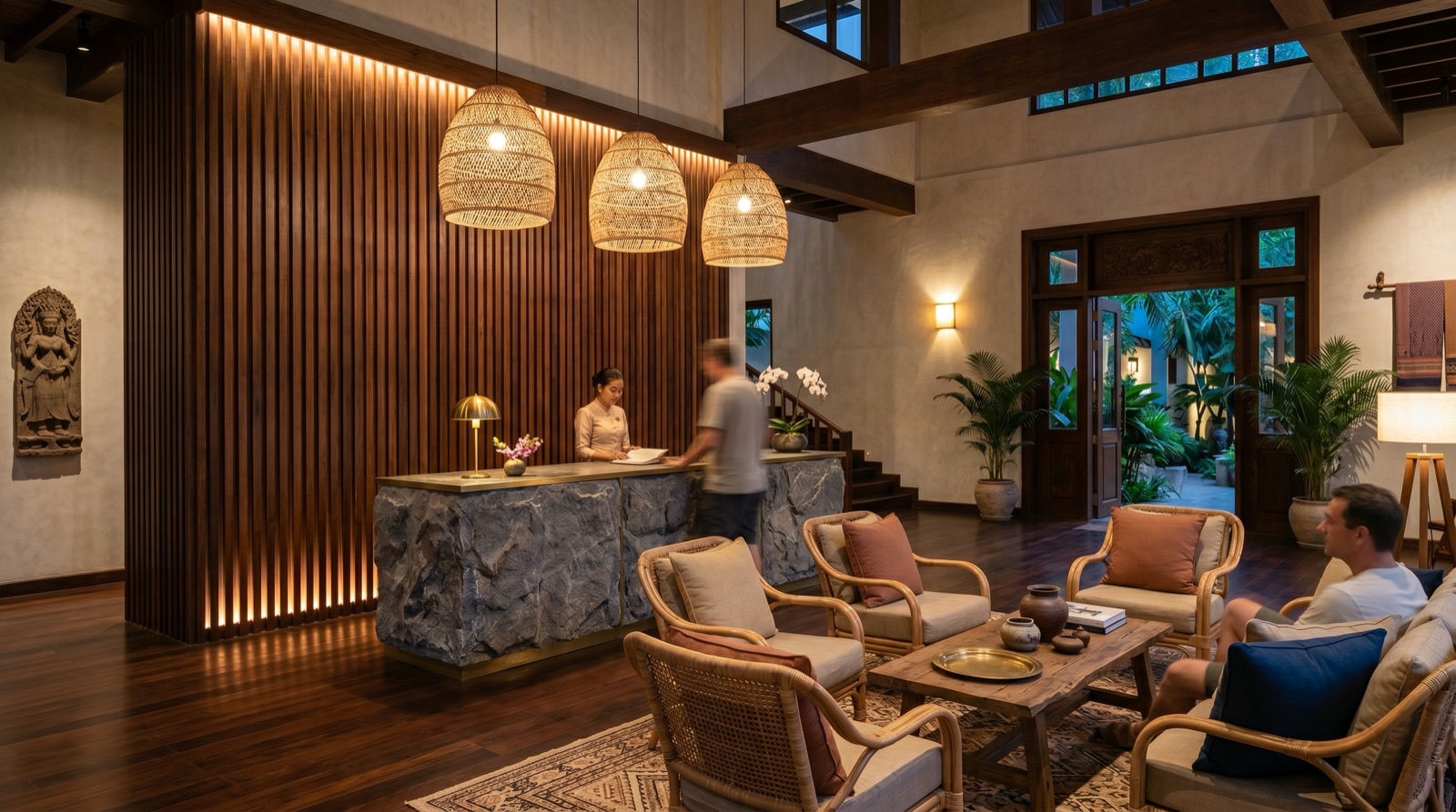 Lobby design & materials
