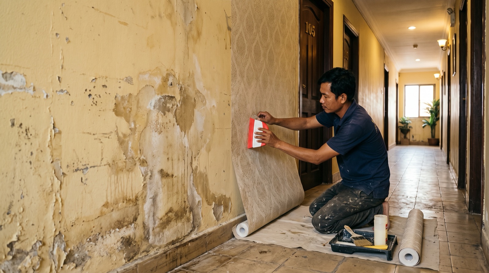 Old walls? Why repainting hurts