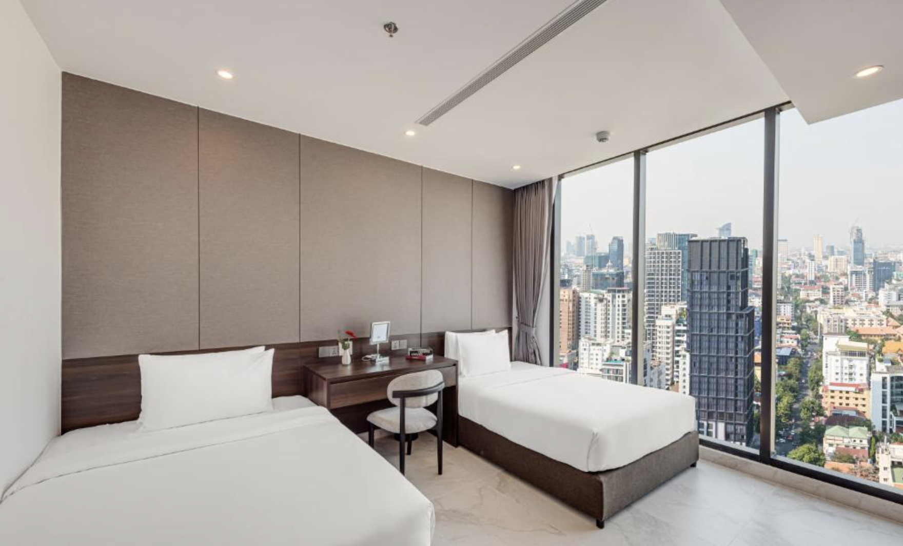 Hotel Bedroom Wallcovering