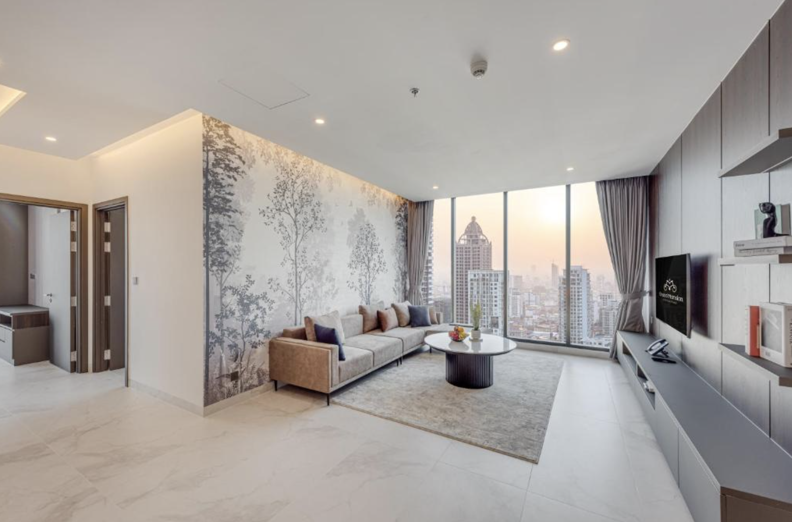 Bedroom Feature Wall Mural